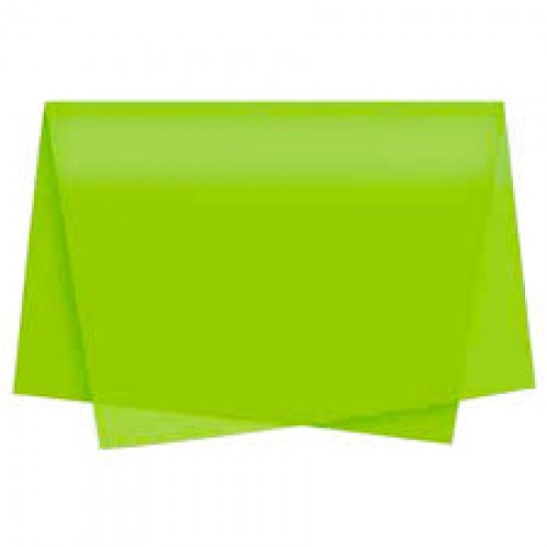 Papel de Seda Verde Limão